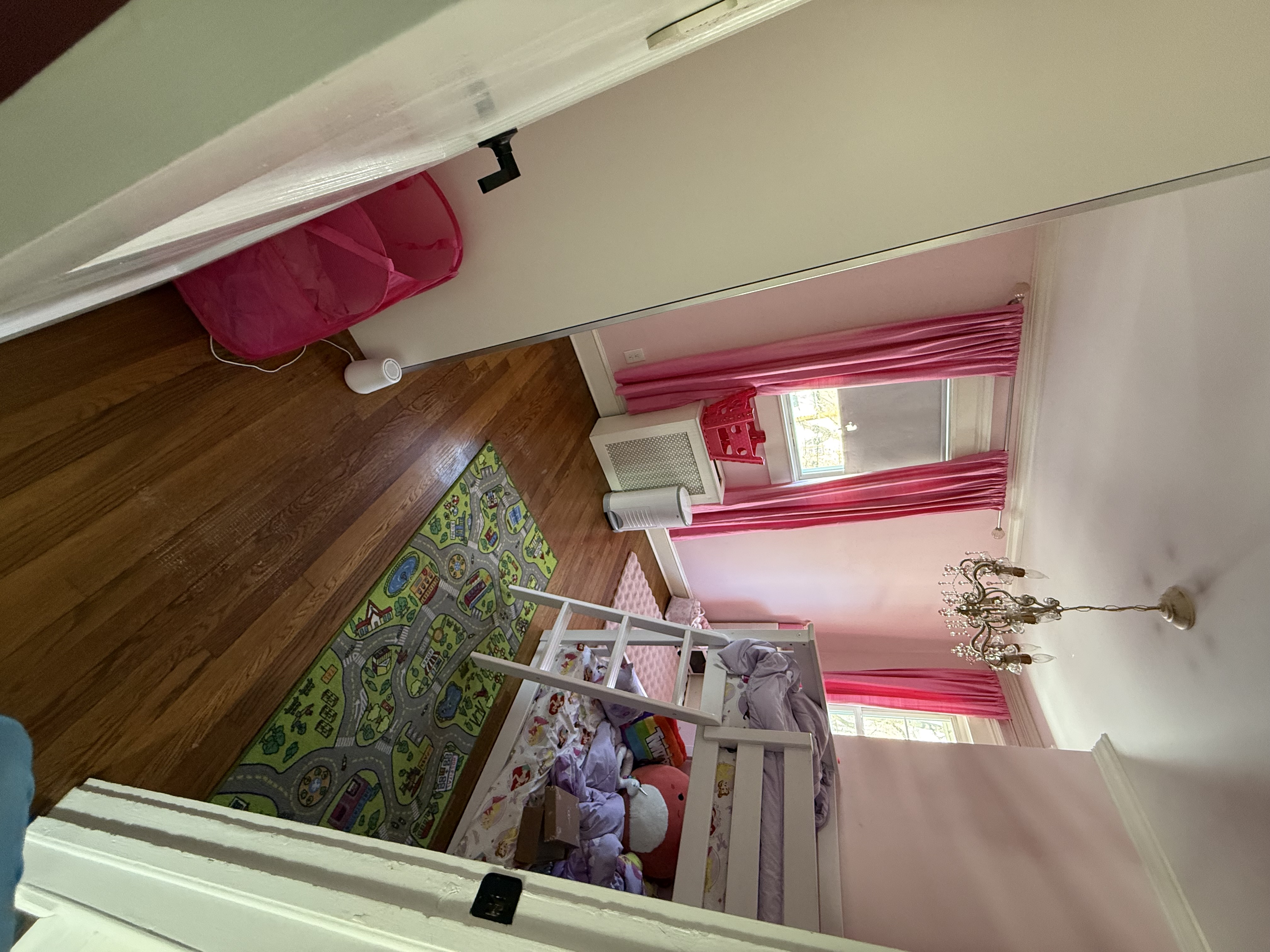 Kids room cleaning and organization